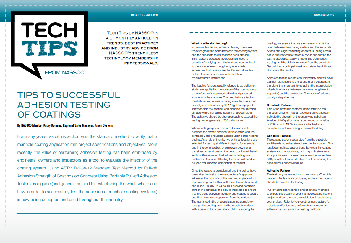 Tips to Successful Adhesion Testing of Coatings