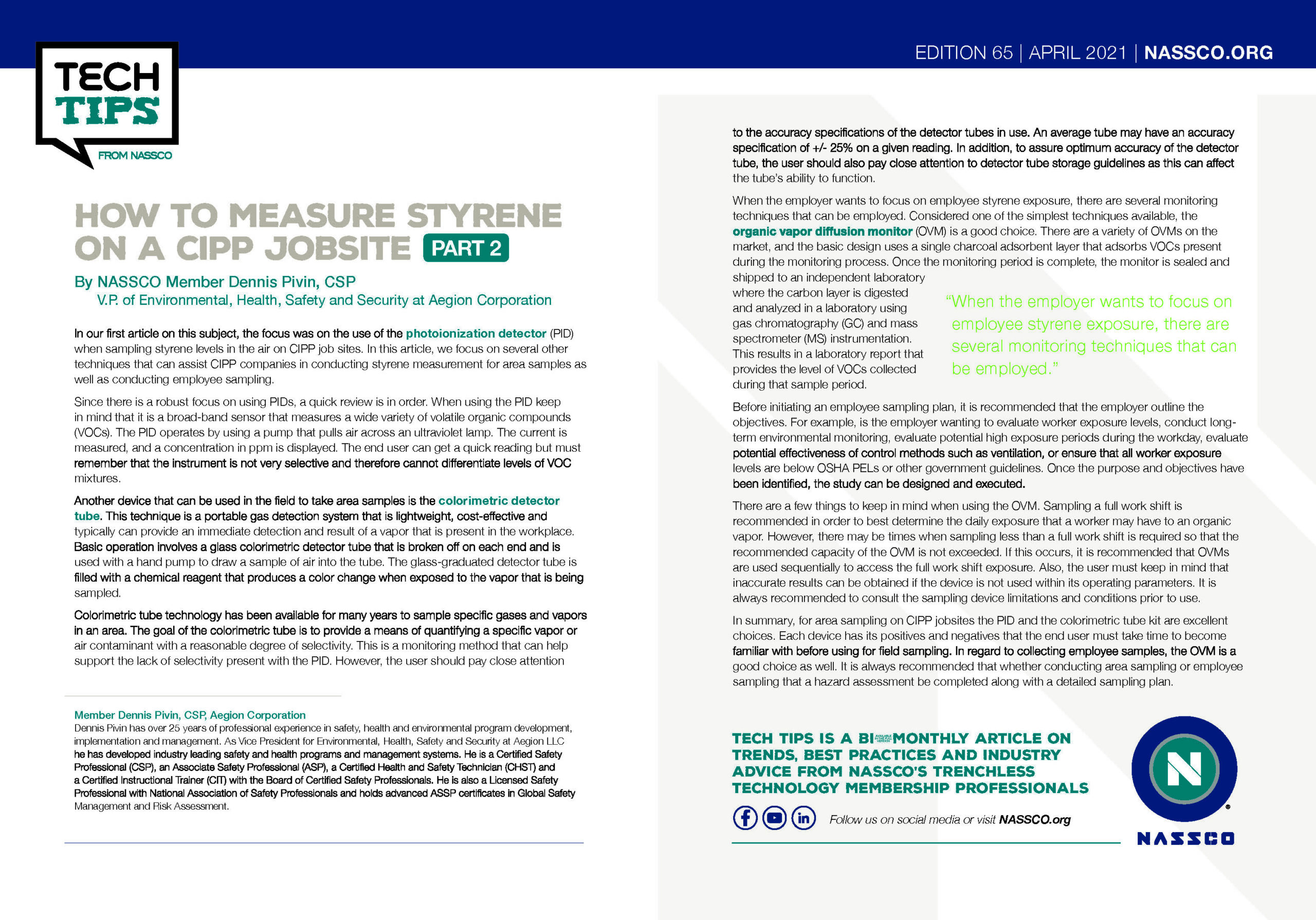 HOW TO MEASURE STYRENE ON A CIPP JOBSITE PART 2