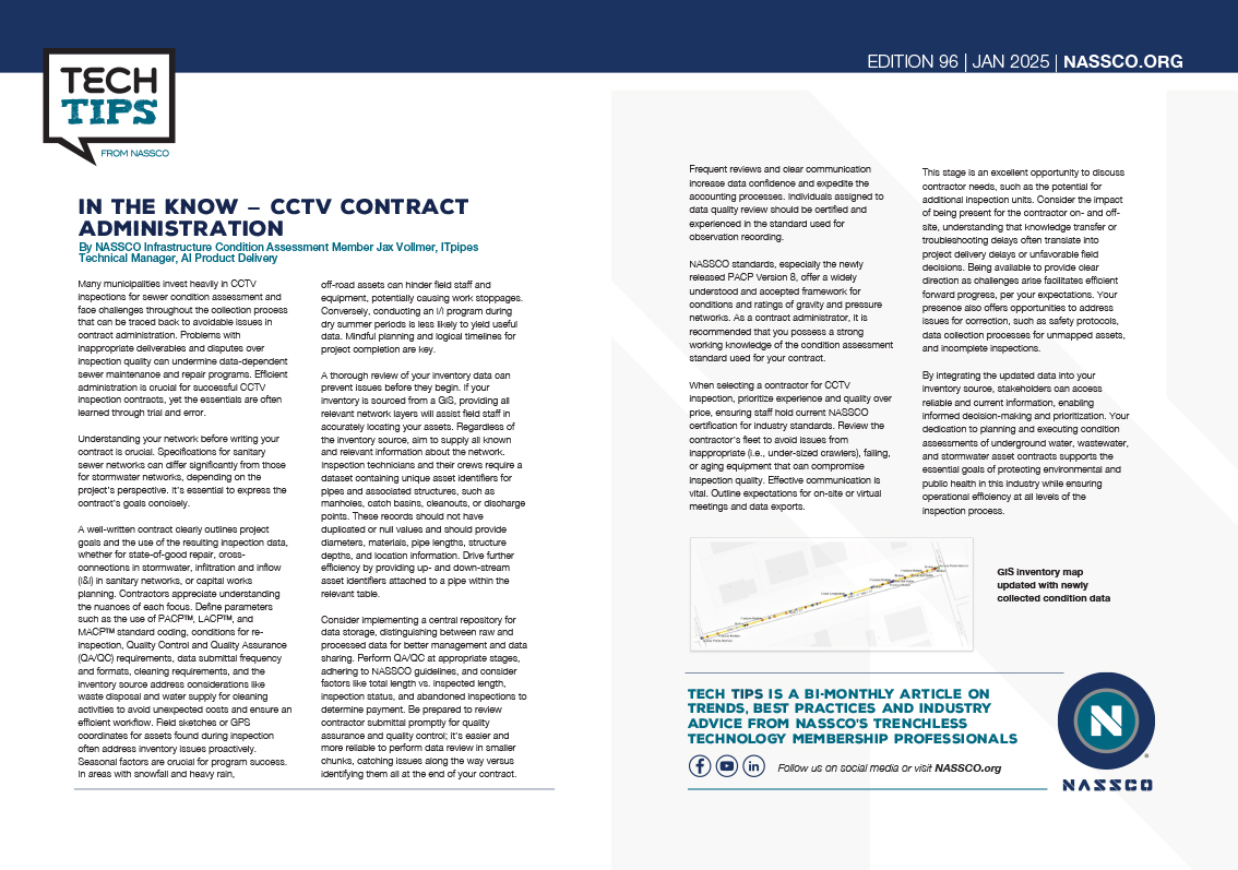 In the Know – CCTV Contract Administration